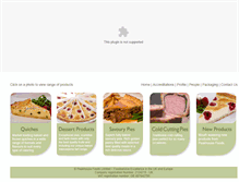 Tablet Screenshot of peakhousefoods.co.uk
